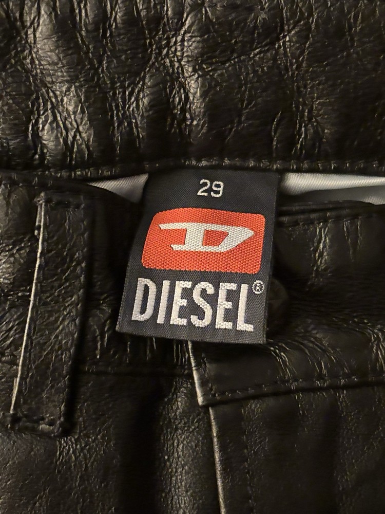 Diesel Industry Leather Pants Sz 29
