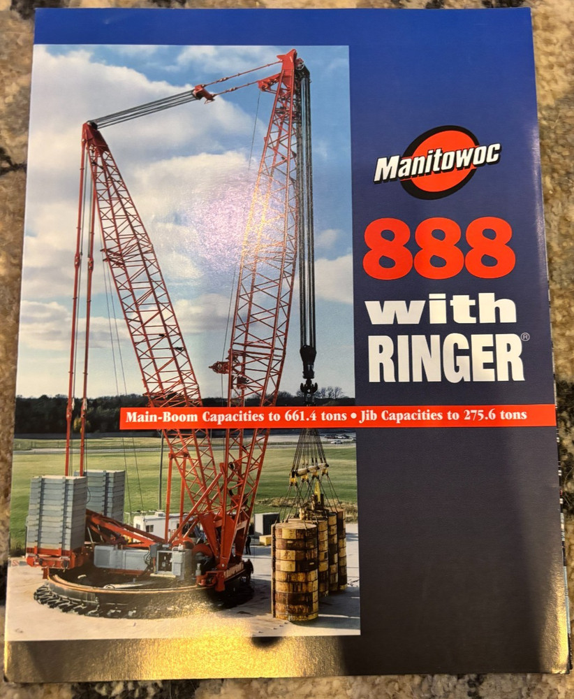 Manitowoc 888 Crane With Ringer Brochure AMIL25