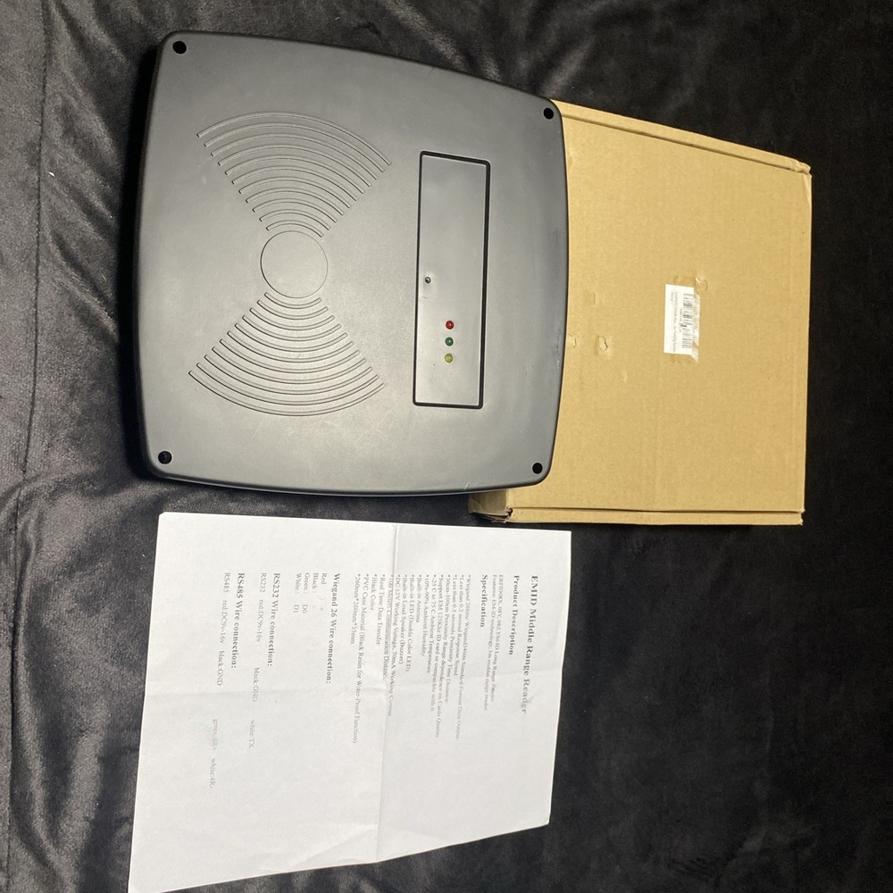 Emid Middle Range Card Reader For Access Control Parking System