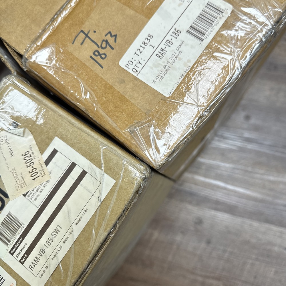 Assorted Misc Ram Mounts parts from 2 Boxes: RAM-VB-186 & RAM-VB-185-SW1, READ!!