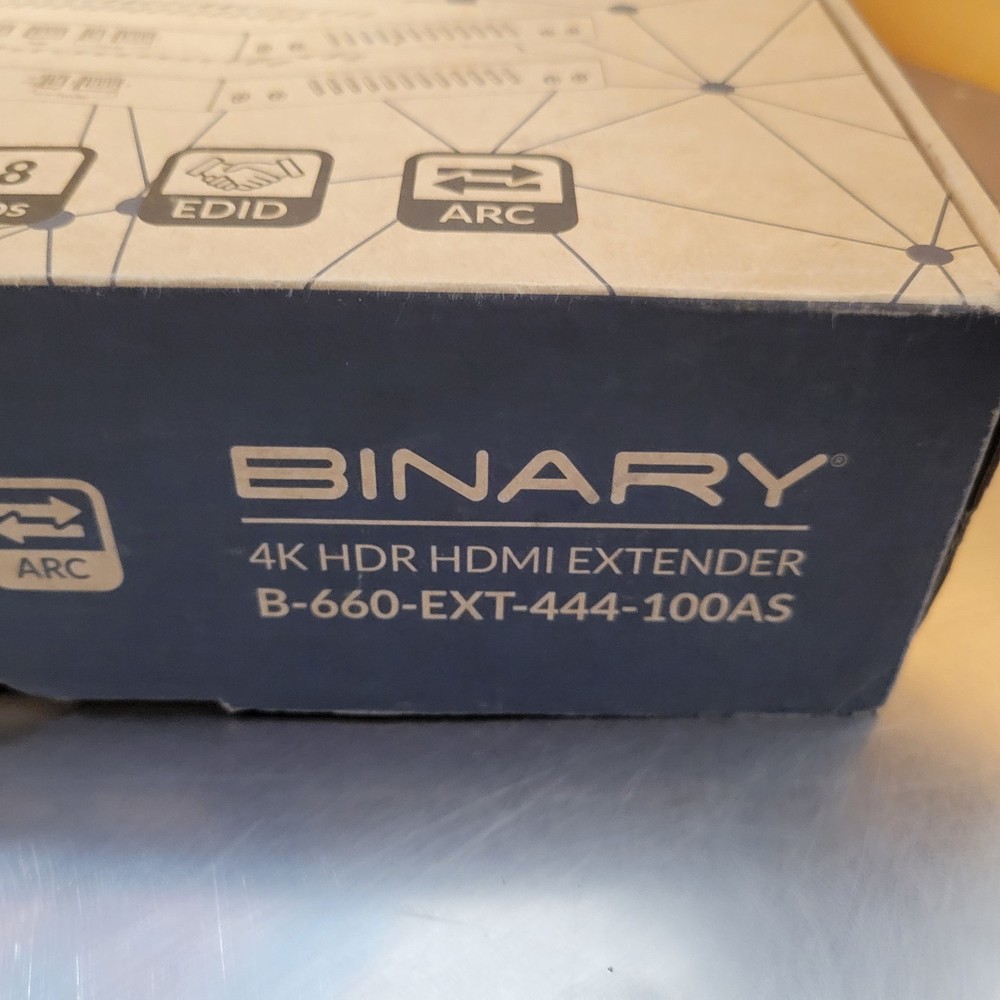 BINARY HDMI EXTENDER B-660-EXT-444-100AS Transmitter