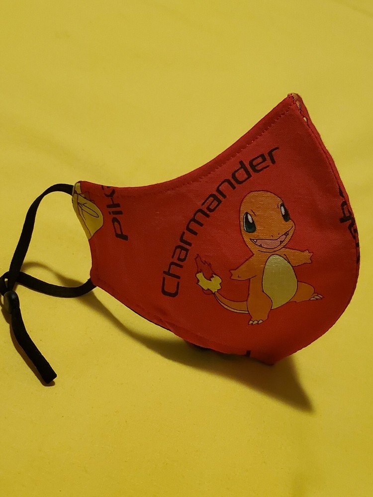 Kids Pokemon Adjustable Face Mask