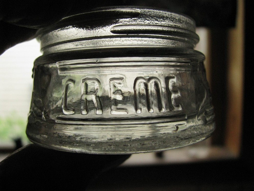 (2) 1940s-1950s est., BOOT CREME by CAVALIER Jars, Baltimore, MD