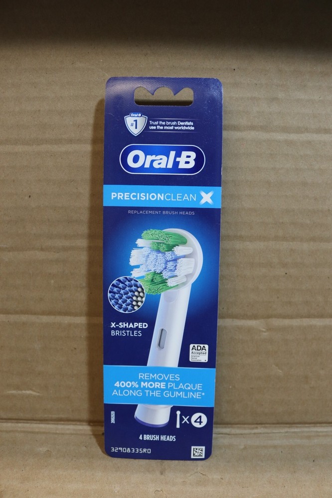 Oral B Precision Clean Replaceable Heads X4