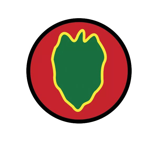 24th Infantry Division Sticker Decal