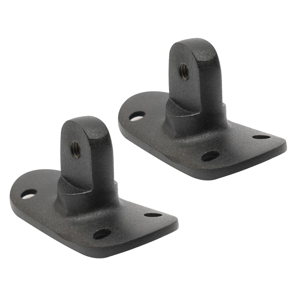 Cable Railing Post 36"x2"x2" Deck Railing Horizontal Drilling Angle Black