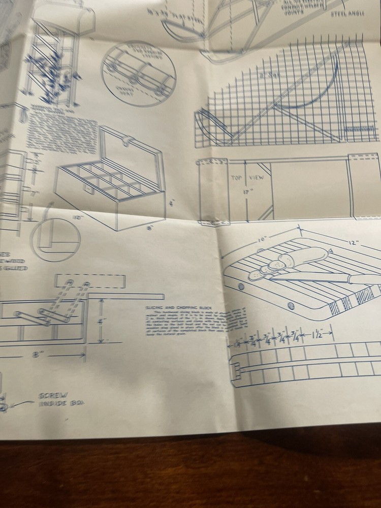 Vintage Handcraft Pattern Sheet #10