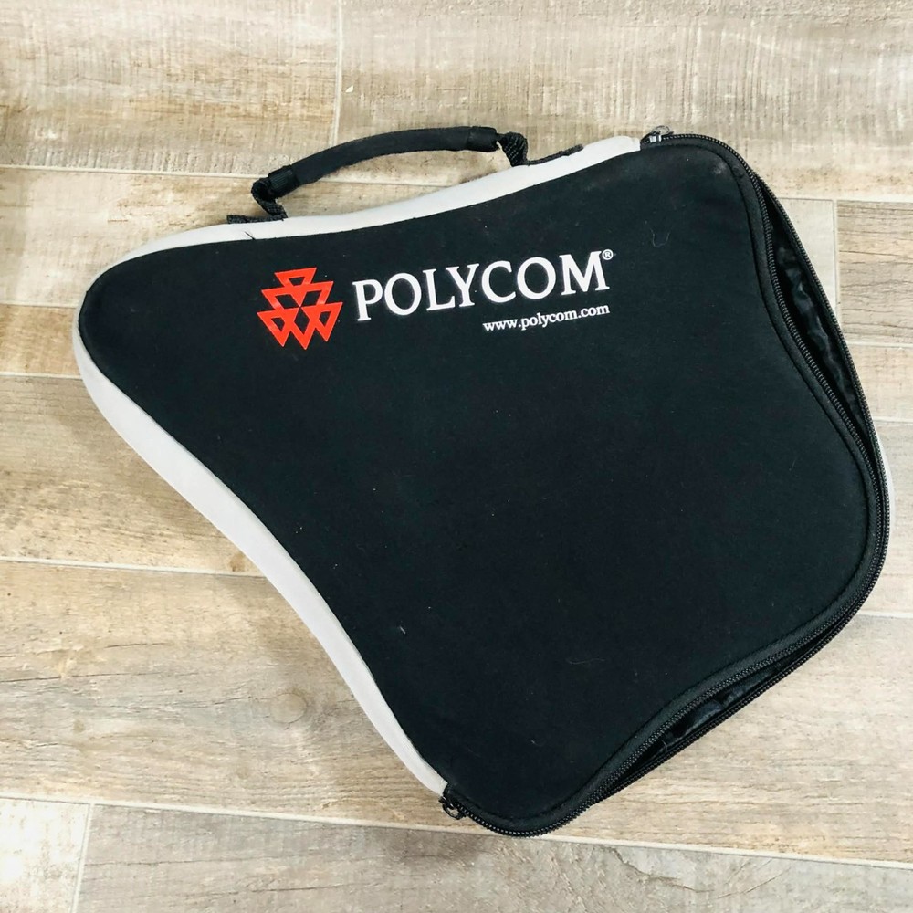 Polycom Soundstation 2 Basic Non Expandable Conference Phone Wall Plug Carry Bag
