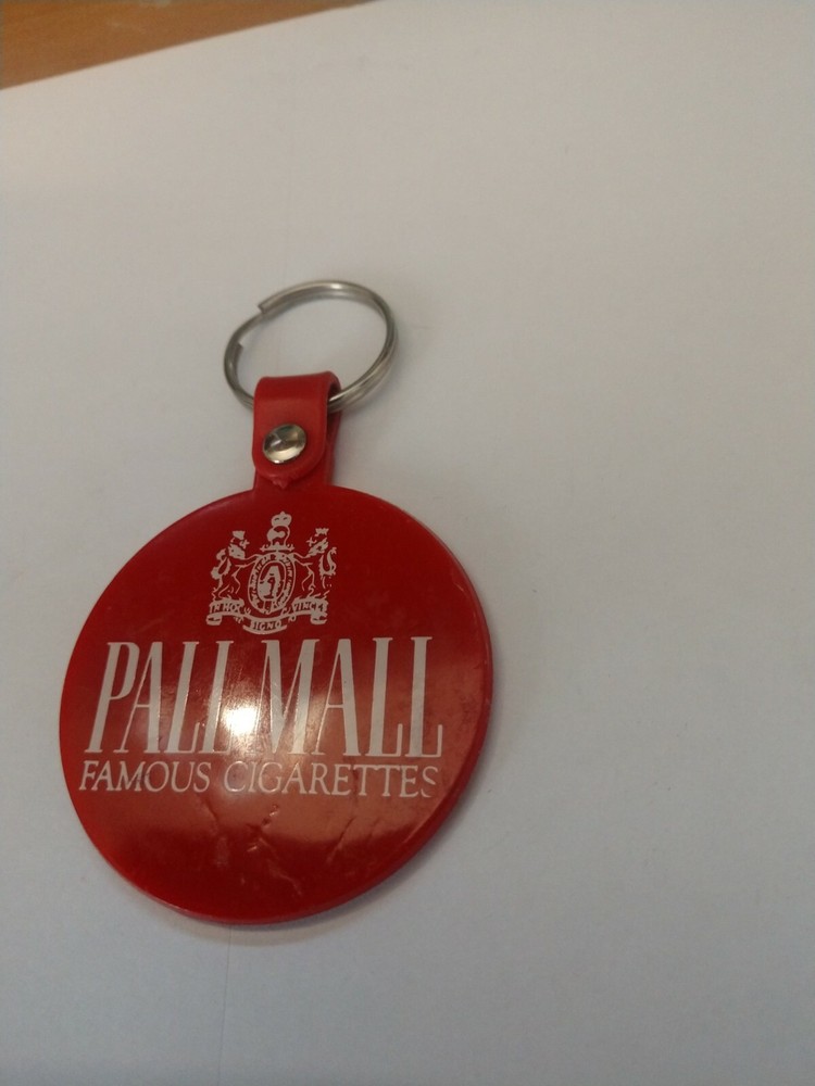 Pall Mall Cigarettes Red Plastic Keyholder
