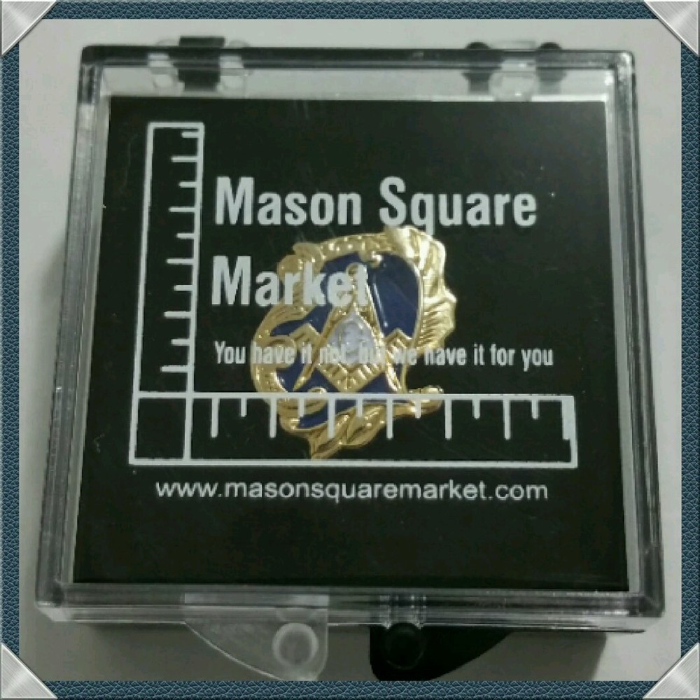 Freemason Antique Style Lapel Pin