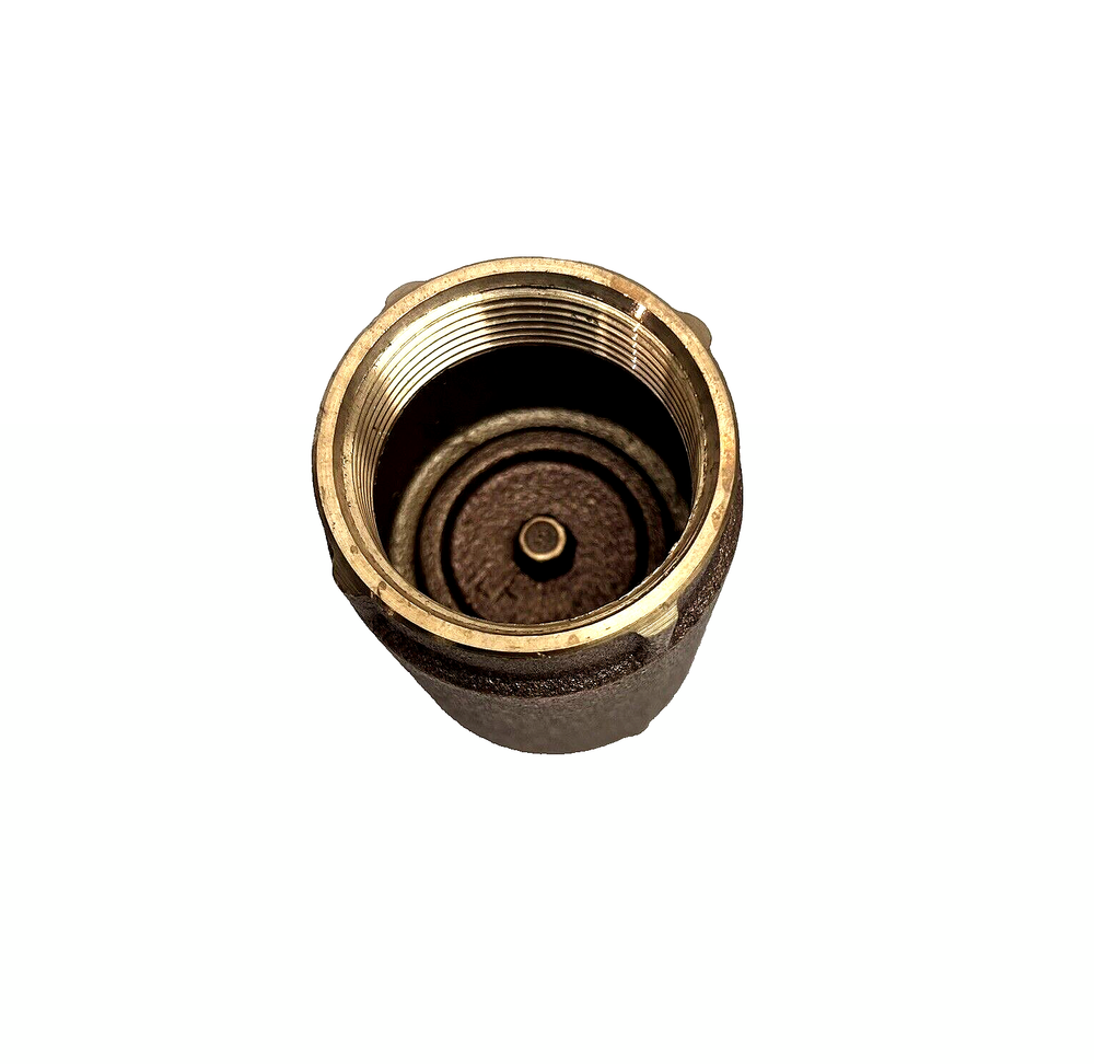 1 1/2" BRONZE SPRING CHECK VALVE 200LB