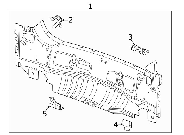 Genuine GM Upper Bracket 42588918