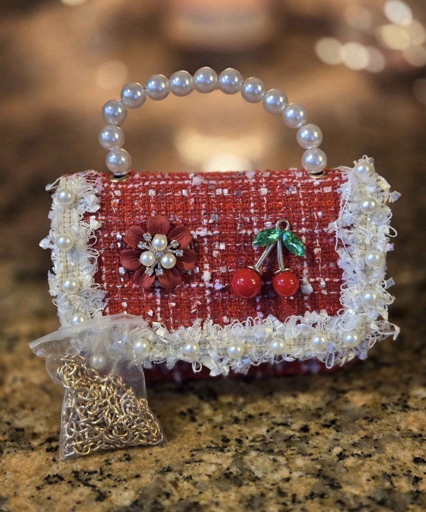 NWT Willow & Ruby Girls Tweed Mini bag