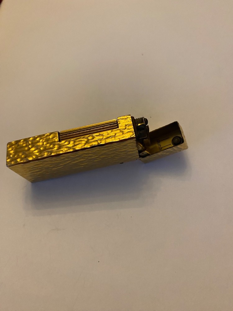 Dunhill golf plated lighter vintage
