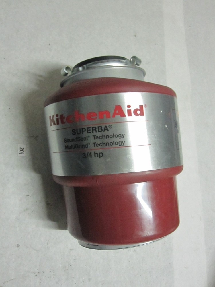 BARE  KitchenAid Garbage Disposal ¾ HP 1725RPM Cont FeedKCDS075T2