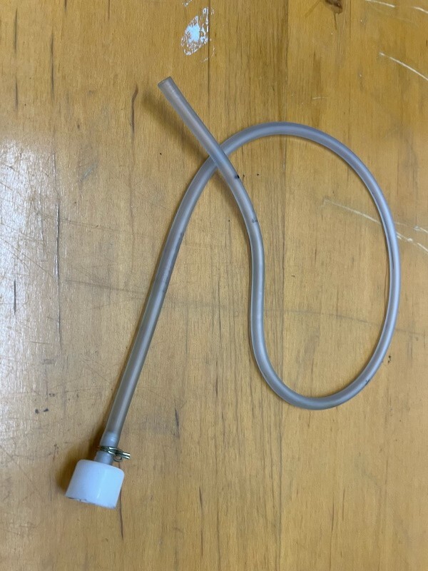 Alliance SQ Huebsch F8405301 Washer TUBING PVC 72 PolyVinyl F8579301 Cap [Used]