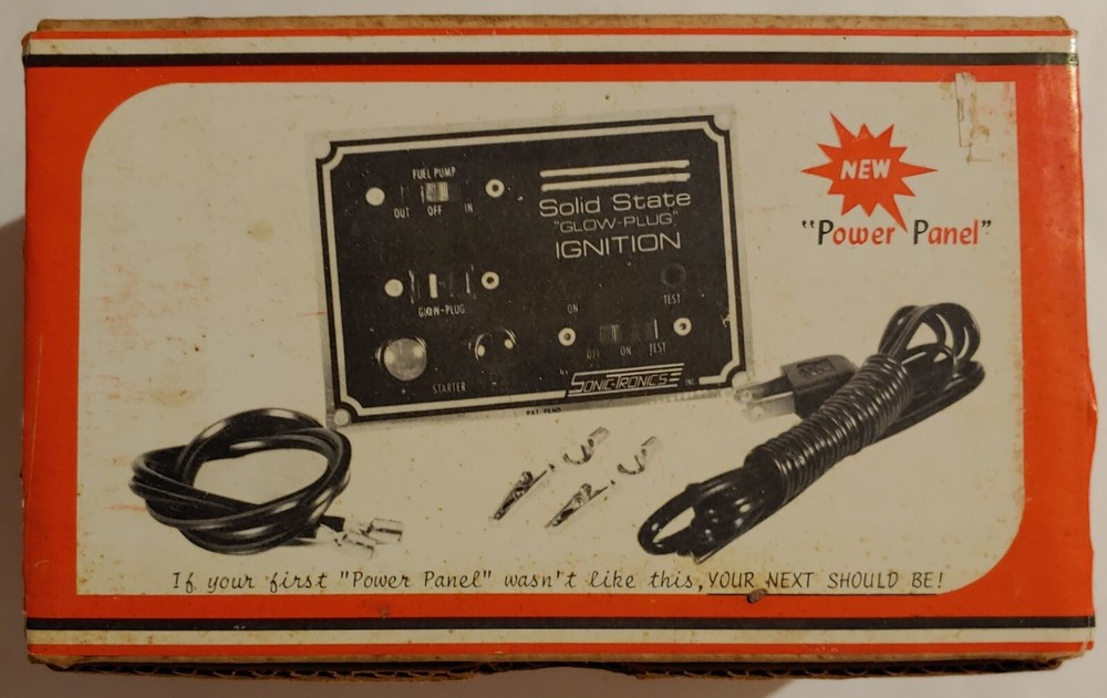 VTG - EMPTY BOX for Sonic-Tronics - Solid State Glow Plug Ignition power panel