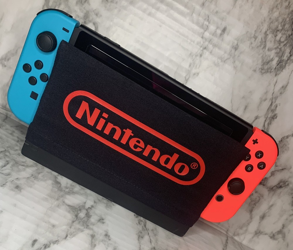 Red Nintendo Switch Dock Sock Cover