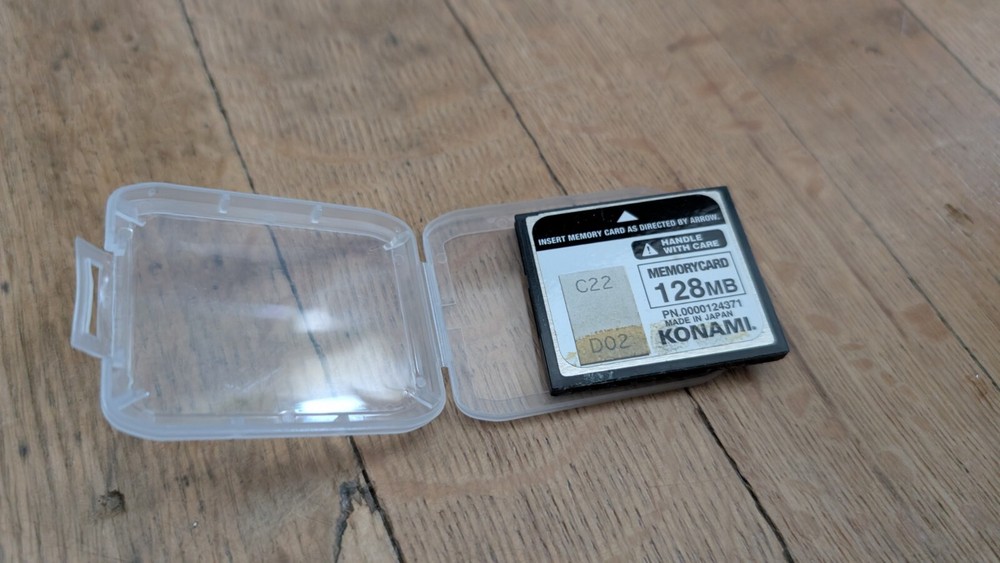 Konami Viper Jamma Flash Card Original .