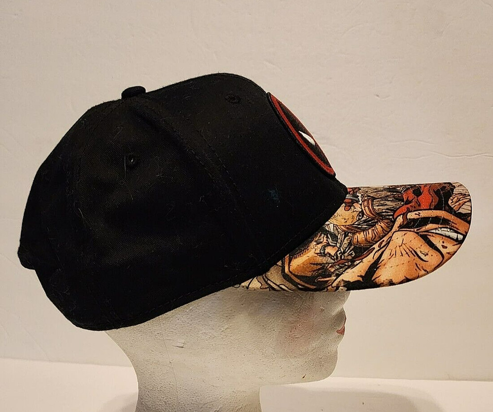 Deadpool Marvel Comic cap sublimated bill structured adjustable snap back