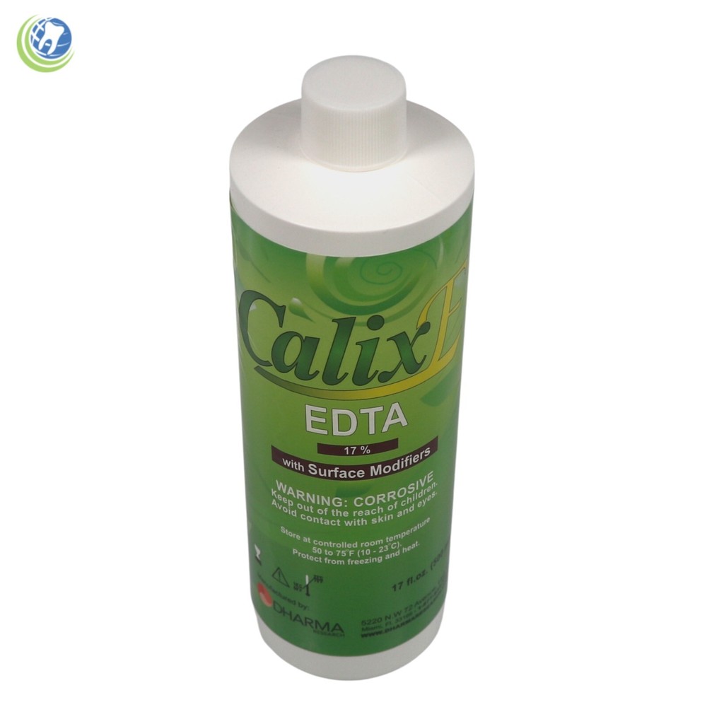 EDTA 17% 17 FL Oz (500mL) Solution with Surface Modifiers Root Canal Solution