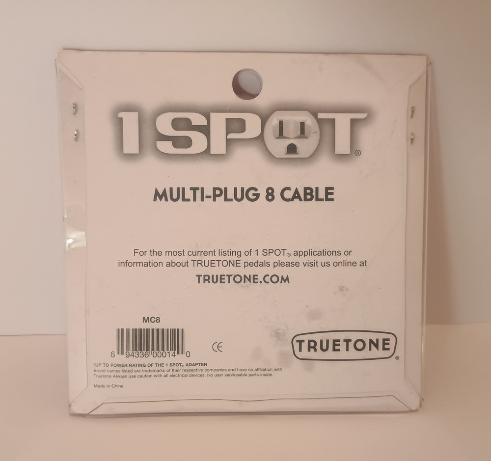 Truetone One Spot Multi Plug 8 Cable - MC8