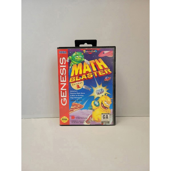 Math Blasters Case Only