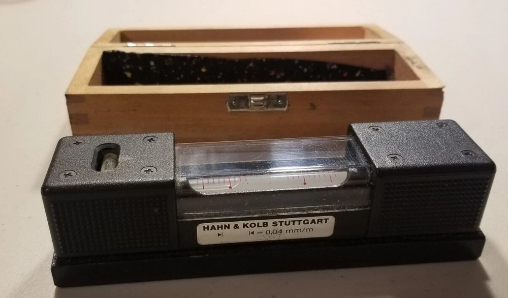 HAHN & KOLB PRECISION MACHINE LEVEL  0.04MM/M