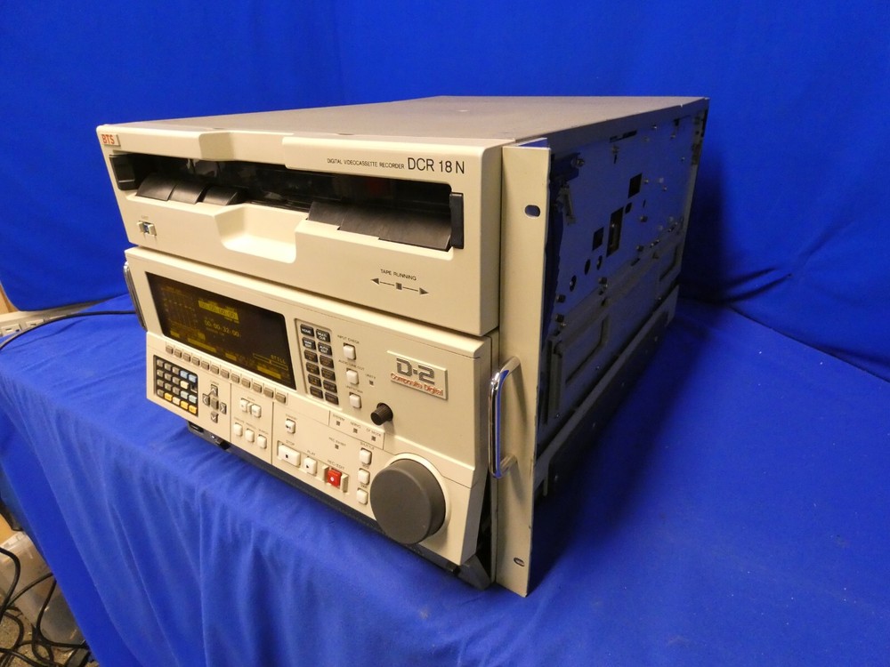 BTS DCR-18N D-2 Composite Digital Widemouth D2 Machine Sony DVR-18