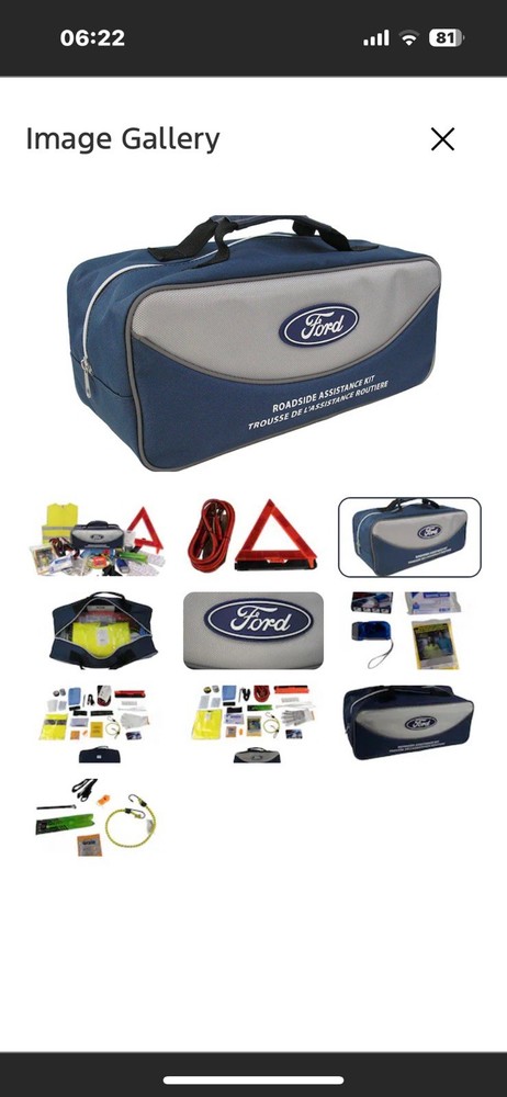 Ford Roadside Assistance Kit