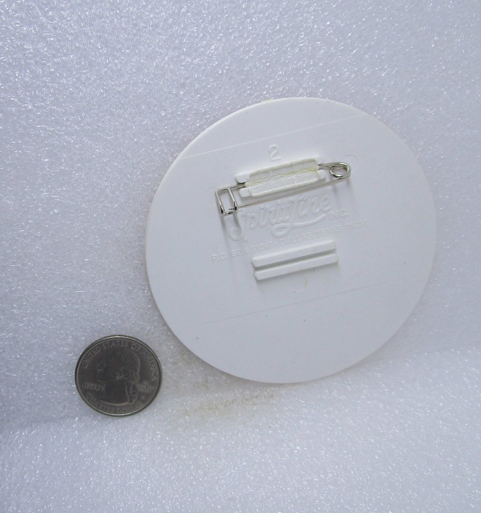 Knights Are Dynamite Plastic Button Pin