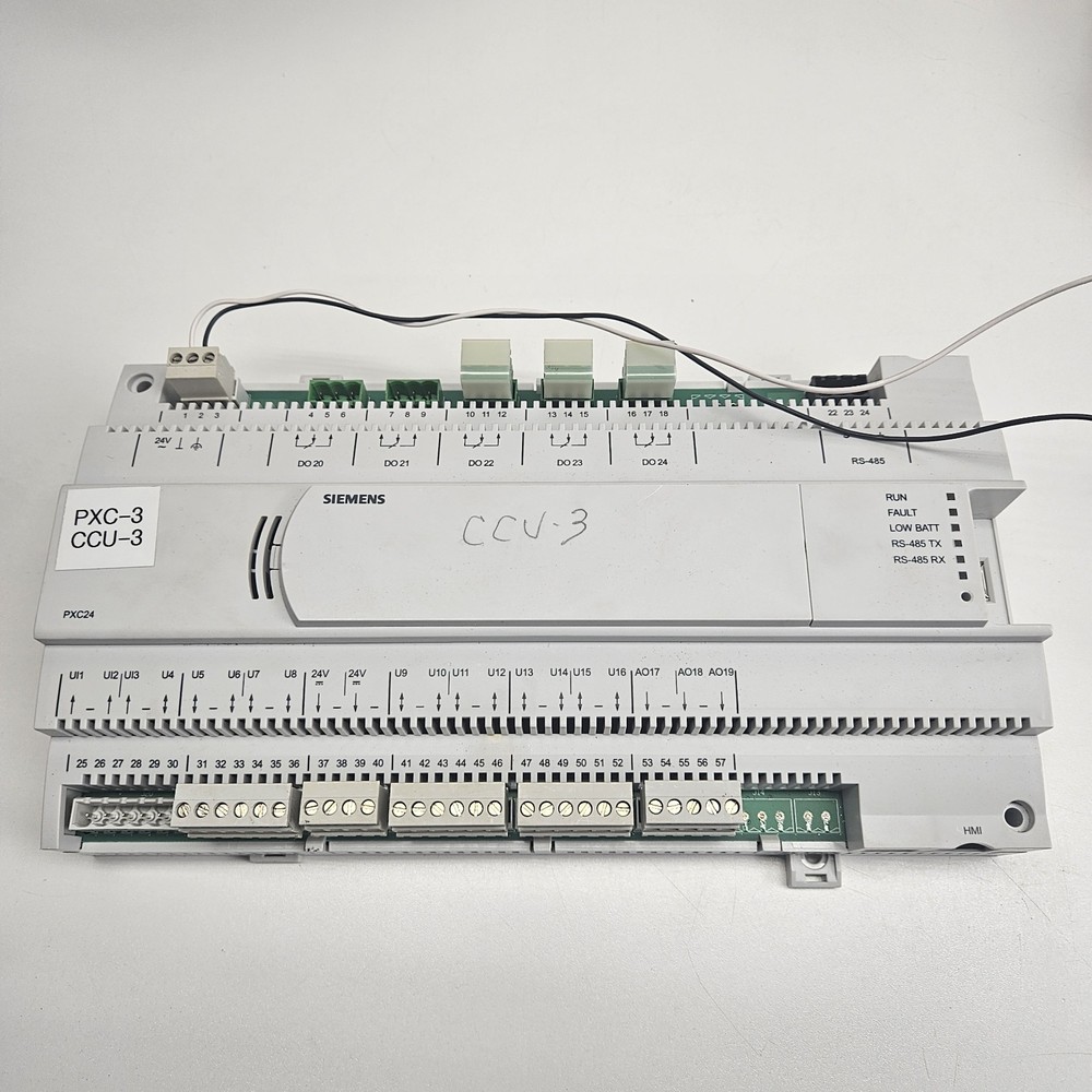 Siemens PXC24-P.A APOGEE Automation Controller HVAC BAS Panel Used