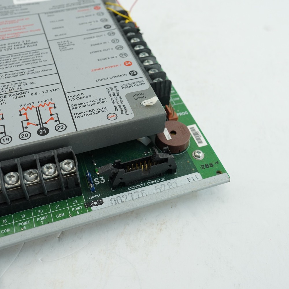 Bosch D9412GV2 Commercial Protected Premises Control Panel UNTESTED AS FOUND