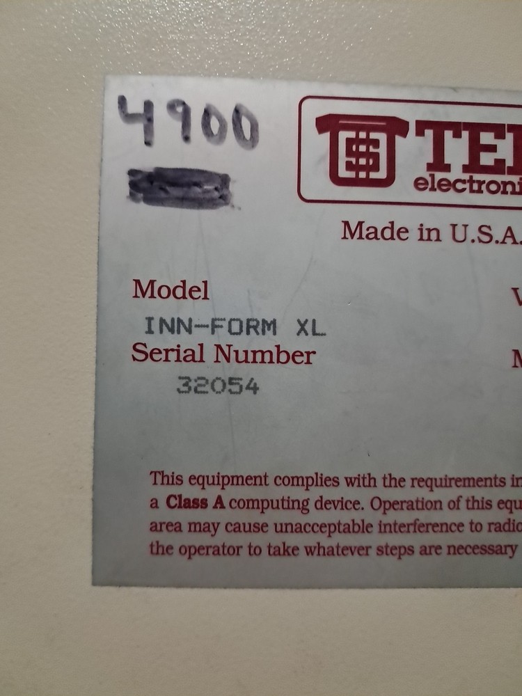TEL electronics Inn-Form XL v16.1 Untested