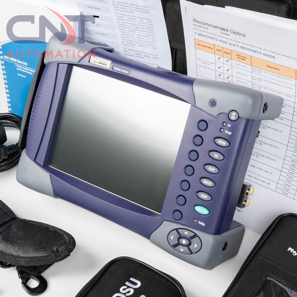 JDSU T-BERD 6000A BERT MSAM C0404 Compact Network Test Platform