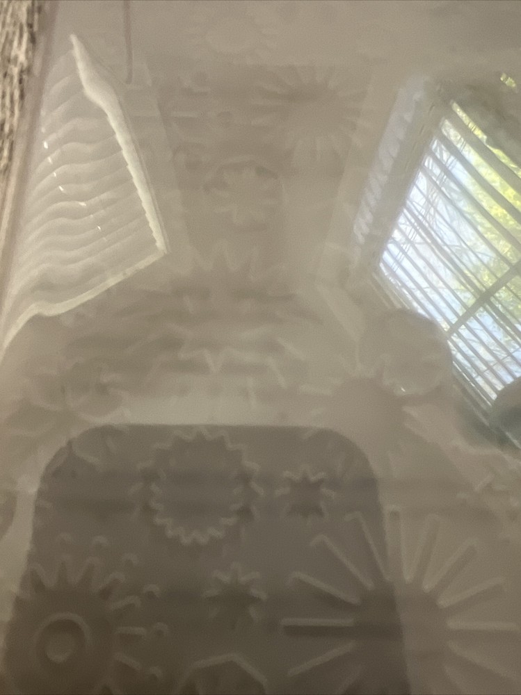 Cuttlebug Provo Craft Plastic 3D Embossing Folder snowflakes