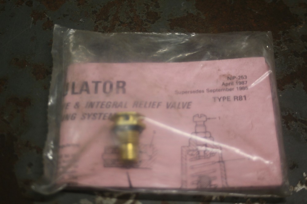 Cylinder Gas Regulator Type R81