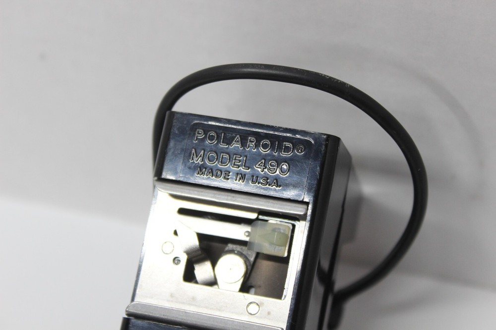 Vintage Polaroid Model 490 Focused Flash - Cube Flash Attachment