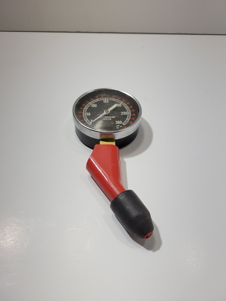 Kar Check Tune It Yourself Engine Black Compression Tester 0-300 PSI Model 2502
