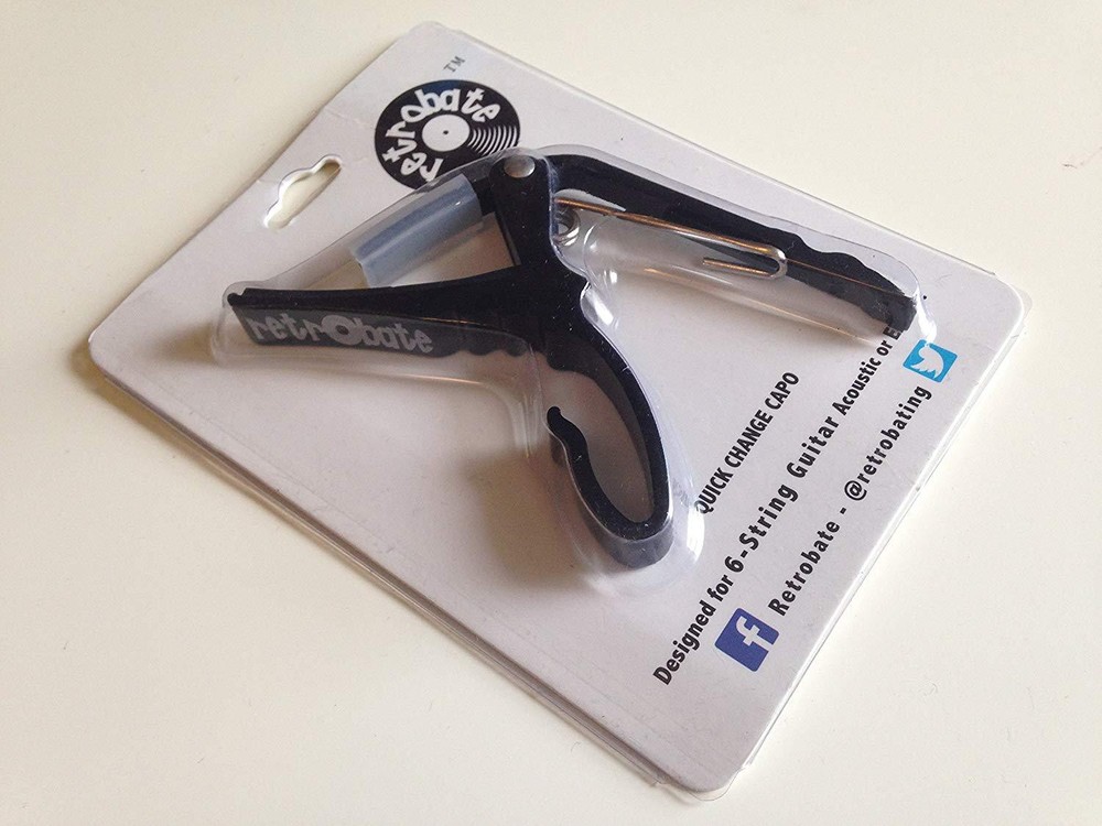 Guitar Capo Capos By Retrobate Professional Performance Curved Quick Change