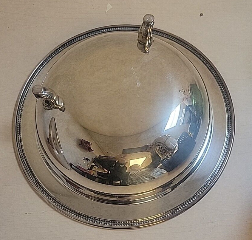 Oneida Silver Plated 3 Footed Bowl w/Lid
