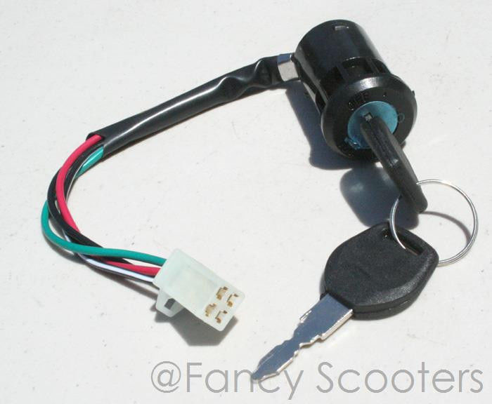 Apollo Blazer 9 & 9DX 125cc, ATV Key Ignition Switch