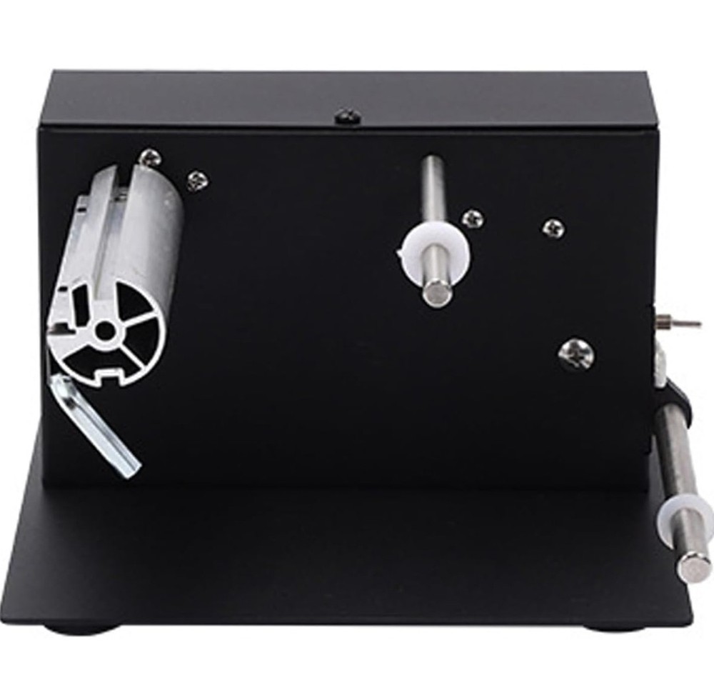 Automatic Label Rewinder Machine, 110V Speed Adjustable Automatic Label Rewinder