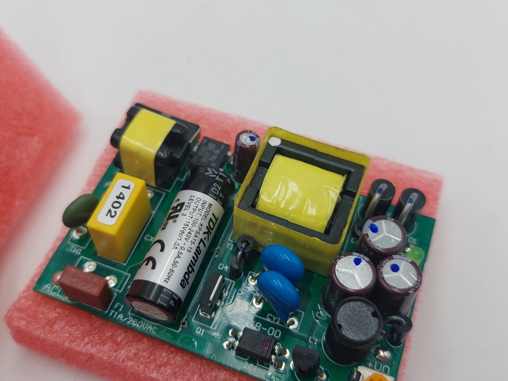 TDK-lambda Power Supply,AC-DC,15V,1A,85-264V In,Open Frame,PCB... KPSA-15-15