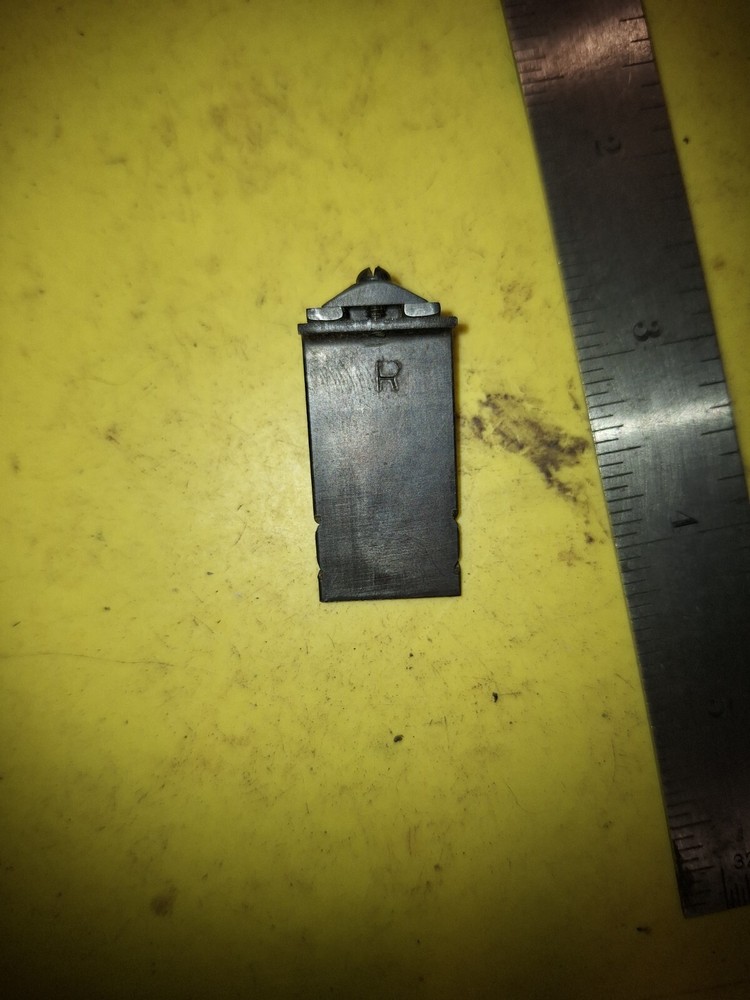 LITTLE BLUE PEEP SIGHT BUEHLER back up sight