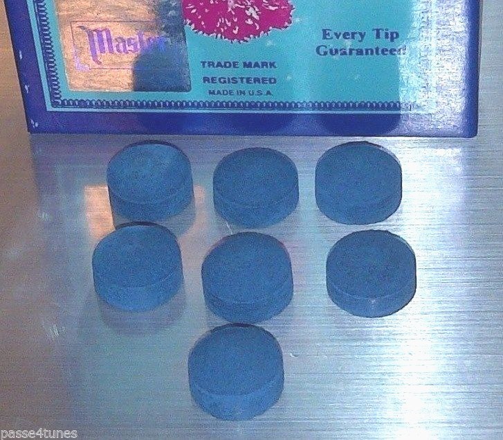 Elk Master Pool Cue Tips 10mm Qty 7 tips NEW!