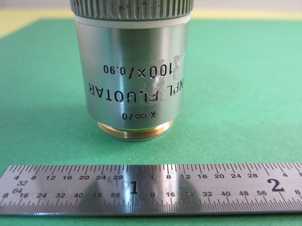 Leitz Fluotar 100x Objective, Germany - Microscope Interferometer Part