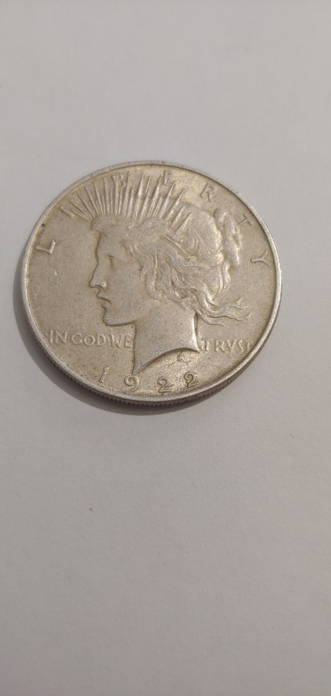 1922 Silver Morgan Peace Dollar