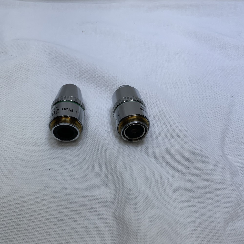 Nikon Microscope Objective E Plan 20 & 40