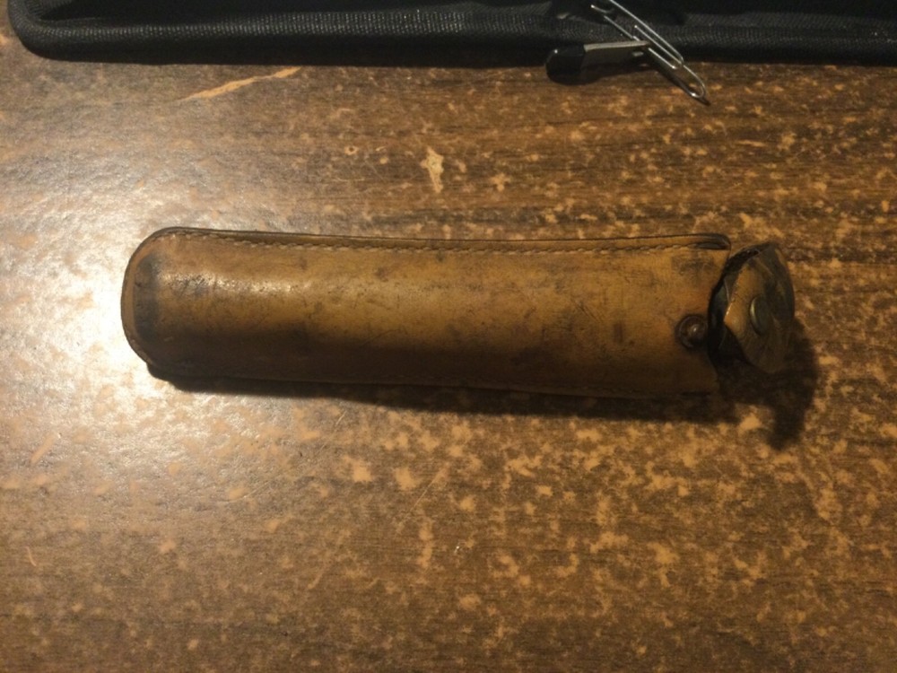 Vintage Hand Held Sight Level with Case.